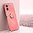 Coque Ultra Fine Silicone Souple Housse Etui avec Support Bague Anneau Aimante Magnetique XL1 pour Realme 10S 5G Petit