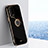 Coque Ultra Fine Silicone Souple Housse Etui avec Support Bague Anneau Aimante Magnetique XL1 pour Realme GT Master 5G Noir