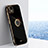 Coque Ultra Fine Silicone Souple Housse Etui avec Support Bague Anneau Aimante Magnetique XL1 pour Realme Narzo 50i Noir