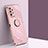 Coque Ultra Fine Silicone Souple Housse Etui avec Support Bague Anneau Aimante Magnetique XL1 pour Samsung Galaxy A13 4G Petit