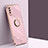 Coque Ultra Fine Silicone Souple Housse Etui avec Support Bague Anneau Aimante Magnetique XL1 pour Samsung Galaxy A30S Petit