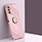 Coque Ultra Fine Silicone Souple Housse Etui avec Support Bague Anneau Aimante Magnetique XL1 pour Samsung Galaxy F13 4G Petit