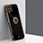 Coque Ultra Fine Silicone Souple Housse Etui avec Support Bague Anneau Aimante Magnetique XL1 pour Samsung Galaxy M33 5G Noir