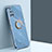 Coque Ultra Fine Silicone Souple Housse Etui avec Support Bague Anneau Aimante Magnetique XL1 pour Samsung Galaxy M40S Petit