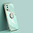 Coque Ultra Fine Silicone Souple Housse Etui avec Support Bague Anneau Aimante Magnetique XL1 pour Xiaomi Mi 12 Lite NE 5G Petit