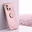 Coque Ultra Fine Silicone Souple Housse Etui avec Support Bague Anneau Aimante Magnetique XL1 pour Xiaomi Redmi 11A 4G Petit