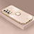 Coque Ultra Fine Silicone Souple Housse Etui avec Support Bague Anneau Aimante Magnetique XL2 pour Samsung Galaxy M32 5G Petit