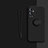 Coque Ultra Fine Silicone Souple Housse Etui avec Support Bague Anneau Aimante Magnetique Z01 pour OnePlus 9 Pro 5G Noir