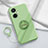 Coque Ultra Fine Silicone Souple Housse Etui avec Support Bague Anneau Aimante Magnetique Z01 pour OnePlus Nord CE 3 Lite 5G Vert