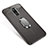 Coque Ultra Fine Silicone Souple Housse Etui avec Support Bague Anneau Aimante S01 pour Samsung Galaxy A6 Plus (2018) Gris