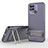 Coque Ultra Fine Silicone Souple Housse Etui avec Support KC1 pour Xiaomi Redmi 10 India Violet Clair