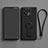 Coque Ultra Fine Silicone Souple Housse Etui avec Support pour OnePlus 10T 5G Noir