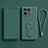 Coque Ultra Fine Silicone Souple Housse Etui avec Support pour OnePlus 10T 5G Vert Nuit