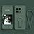 Coque Ultra Fine Silicone Souple Housse Etui avec Support pour OnePlus 11R 5G Vert Nuit