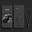 Coque Ultra Fine Silicone Souple Housse Etui avec Support pour OnePlus 9 Pro 5G Noir