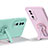 Coque Ultra Fine Silicone Souple Housse Etui avec Support pour Oppo A1 Pro 5G Petit