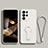 Coque Ultra Fine Silicone Souple Housse Etui avec Support pour Samsung Galaxy S24 Ultra 5G Petit