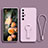 Coque Ultra Fine Silicone Souple Housse Etui avec Support pour Xiaomi Mi 10S 5G Violet Clair