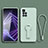 Coque Ultra Fine Silicone Souple Housse Etui avec Support pour Xiaomi Mi 11i 5G (2022) Pastel Vert
