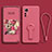 Coque Ultra Fine Silicone Souple Housse Etui avec Support pour Xiaomi Mi 12 5G Or Rose