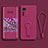 Coque Ultra Fine Silicone Souple Housse Etui avec Support pour Xiaomi Mi 12 5G Rose Rouge