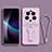 Coque Ultra Fine Silicone Souple Housse Etui avec Support pour Xiaomi Mi 13 Ultra 5G Violet Clair