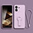 Coque Ultra Fine Silicone Souple Housse Etui avec Support pour Xiaomi Mi 13T 5G Violet Clair