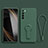 Coque Ultra Fine Silicone Souple Housse Etui avec Support pour Xiaomi Redmi Note 8 (2021) Vert Nuit