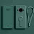 Coque Ultra Fine Silicone Souple Housse Etui avec Support S01 pour Realme 11 Pro+ Plus 5G Vert Nuit