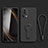 Coque Ultra Fine Silicone Souple Housse Etui avec Support S01 pour Xiaomi Civi 2 5G Noir