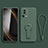 Coque Ultra Fine Silicone Souple Housse Etui avec Support S01 pour Xiaomi Civi 2 5G Vert Nuit