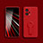 Coque Ultra Fine Silicone Souple Housse Etui avec Support S01 pour Xiaomi Poco X4 GT 5G Rouge