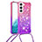 Coque Ultra Fine Silicone Souple Housse Etui Degrade Y01B pour Samsung Galaxy S21 FE 5G Violet