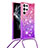 Coque Ultra Fine Silicone Souple Housse Etui Degrade Y01B pour Samsung Galaxy S22 Ultra 5G Violet