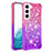 Coque Ultra Fine Silicone Souple Housse Etui Degrade Y05B pour Samsung Galaxy S21 5G Violet