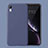 Coque Ultra Fine Silicone Souple Housse Etui HC01 pour Apple iPhone XR Bleu