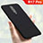 Coque Ultra Fine Silicone Souple Housse Etui S01 pour Oppo R17 Pro Noir