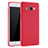 Coque Ultra Fine Silicone Souple Housse Etui S01 pour Samsung Galaxy A7 SM-A700 Rouge