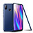 Coque Ultra Fine Silicone Souple Housse Etui S01 pour Xiaomi Mi 8 Bleu