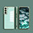 Coque Ultra Fine Silicone Souple Housse Etui S02 pour Samsung Galaxy S22 5G Vert