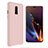 Coque Ultra Fine Silicone Souple Housse Etui S03 pour OnePlus 6 Or Rose