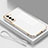 Coque Ultra Fine Silicone Souple Housse Etui S04 pour Samsung Galaxy S21 5G Blanc