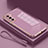 Coque Ultra Fine Silicone Souple Housse Etui S04 pour Samsung Galaxy S21 FE 5G Violet