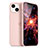 Coque Ultra Fine Silicone Souple Housse Etui S05 pour Apple iPhone 13 Mini Or Rose