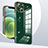 Coque Ultra Fine Silicone Souple Housse Etui S06 pour Apple iPhone 14 Plus Vert