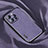 Coque Ultra Fine Silicone Souple Housse Etui Tissu AT1 pour Apple iPhone 15 Pro Max Violet