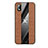 Coque Ultra Fine Silicone Souple Housse Etui X01L pour Samsung Galaxy A01 Core Marron