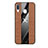 Coque Ultra Fine Silicone Souple Housse Etui X02L pour Samsung Galaxy A40 Marron