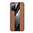 Coque Ultra Fine Silicone Souple Housse Etui X02L pour Samsung Galaxy S20 FE (2022) 5G Marron