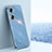 Coque Ultra Fine Silicone Souple Housse Etui XL1 pour Huawei Honor 60 5G Bleu